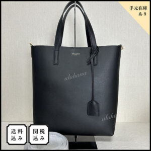 Saint Laurent SHOPPING BAG SAINT LAURENT TOY IN SUPPLE LEATHER (600307CSV0J1000)