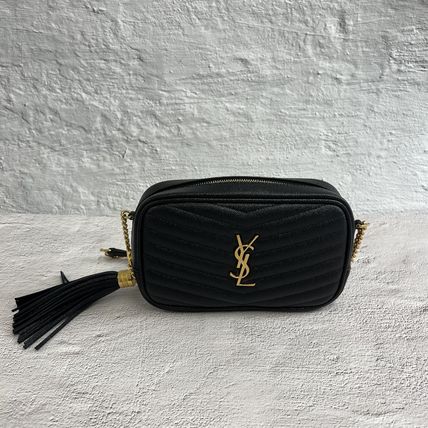 Saint Laurent Casual Style Street Style Logo Shoulder Bags - Image 2