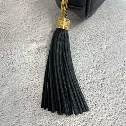 Saint Laurent Casual Style Street Style Logo Shoulder Bags - Image 4