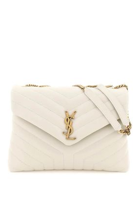 Saint Laurent 2022-23FW Unisex Plain Bridal Logo Shoulder Bags (574946 DV727 9207) - Image 2