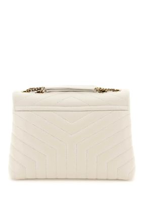 Saint Laurent 2022-23FW Unisex Plain Bridal Logo Shoulder Bags (574946 DV727 9207) - Image 4