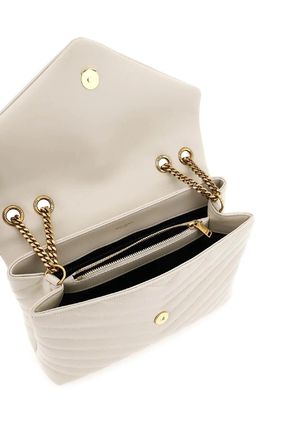 Saint Laurent 2022-23FW Unisex Plain Bridal Logo Shoulder Bags (574946 DV727 9207) - Image 5