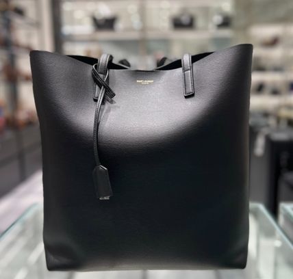 Saint Laurent Casual Style Street Style Logo Totes - Image 2