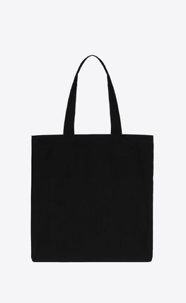 Saint Laurent RIVE DROITE 2022 SS Casual Style Unisex A4 Bi-color Plain Party Style - Image 3