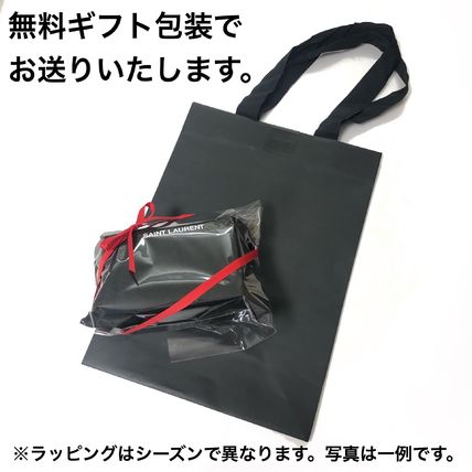 Saint Laurent Canvas Blended Fabrics Leather Elegant Style Logo Outlet - Image 2