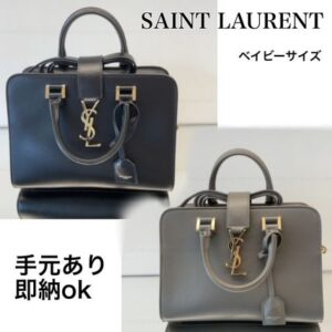 Saint Laurent 2WAY Plain Leather Office Style Elegant Style Crossbody Logo