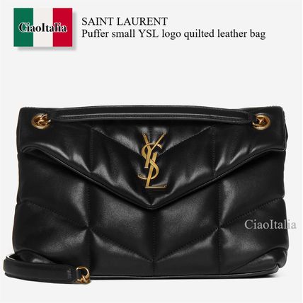 Saint Laurent LOULOU 2022-23FW Shoulder Bags (5774761EL071000, 5774761EL07, 577476 1EL07 1000, 577476 1EL07, BORSA MONOGRAM LOULOU PICCOLA IN PELLE)