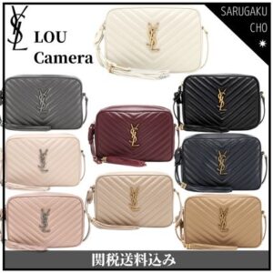 Saint Laurent LOU 2020-21FW LOU CAMERA BAG IN QUILTED LEATHER (612544DV7071000)