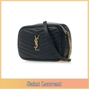 Saint Laurent 2023-24FW Unisex Street Style Logo Shoulder Bags