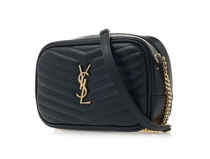 Saint Laurent 2023-24FW Unisex Street Style Logo Shoulder Bags - Image 3