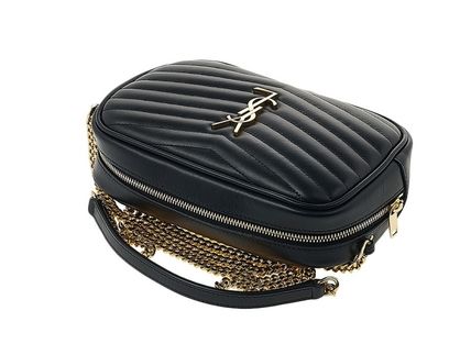 Saint Laurent 2023-24FW Unisex Street Style Logo Shoulder Bags - Image 5