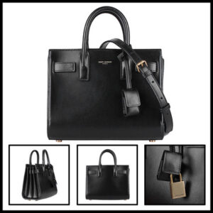 Saint Laurent SAC DE JOUR Street Style Leather Office Style Formal Style