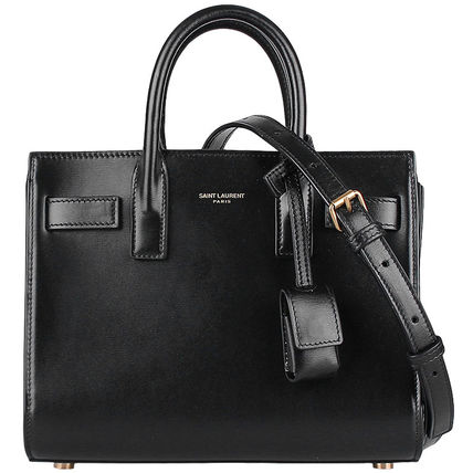 Saint Laurent SAC DE JOUR Street Style Leather Office Style Formal Style - Image 2