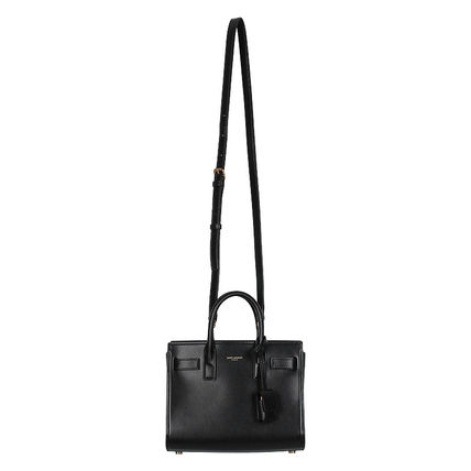 Saint Laurent SAC DE JOUR Street Style Leather Office Style Formal Style - Image 3