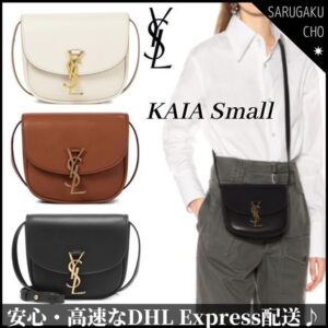 Saint Laurent KAIA SMALL SATCHEL IN SMOOTH VINTAGE LEATHER (619740BWR6W2725, 619740BWR0W1000)