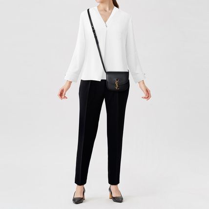 Saint Laurent 2023-24FW Casual Style Street Style Leather Party Style Office Style - Image 4