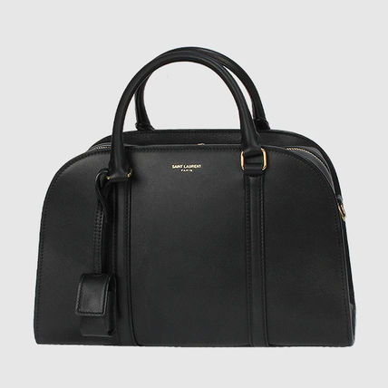 Saint Laurent Casual Style Calfskin Street Style Plain Leather Party Style - Image 2