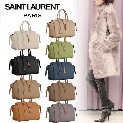 Saint Laurent DOWNTOWN DOWNTOWN BABY TOTE IN GRAINED LEATHER (635346B680W9207, 635346B680W2721, 635346B680W2346, 635346B680W7715, 635346B680W1000, 635346B680W4227, 635346B680W1202, 635346B680W9832, 635346B680W3316)