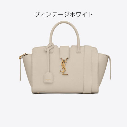 Saint Laurent DOWNTOWN DOWNTOWN BABY TOTE IN GRAINED LEATHER (635346B680W9207, 635346B680W2721, 635346B680W2346, 635346B680W7715, 635346B680W1000, 635346B680W4227, 635346B680W1202, 635346B680W9832, 635346B680W3316) - Image 2