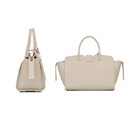 Saint Laurent DOWNTOWN DOWNTOWN BABY TOTE IN GRAINED LEATHER (635346B680W9207, 635346B680W2721, 635346B680W2346, 635346B680W7715, 635346B680W1000, 635346B680W4227, 635346B680W1202, 635346B680W9832, 635346B680W3316) - Image 3