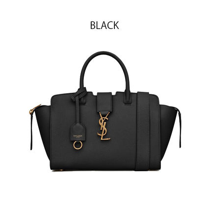 Saint Laurent DOWNTOWN DOWNTOWN BABY TOTE IN GRAINED LEATHER (635346B680W9207, 635346B680W2721, 635346B680W2346, 635346B680W7715, 635346B680W1000, 635346B680W4227, 635346B680W1202, 635346B680W9832, 635346B680W3316) - Image 4