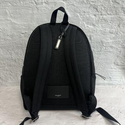 Saint Laurent Casual Style Street Style Logo Backpacks - Image 4