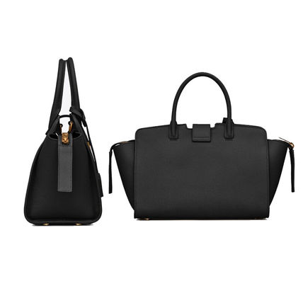 Saint Laurent DOWNTOWN DOWNTOWN BABY TOTE IN GRAINED LEATHER (635346B680W9207, 635346B680W2721, 635346B680W2346, 635346B680W7715, 635346B680W1000, 635346B680W4227, 635346B680W1202, 635346B680W9832, 635346B680W3316) - Image 5