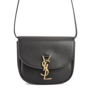 Saint Laurent KAIA SMALL SATCHEL IN SMOOTH VINTAGE LEATHER