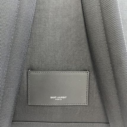 Saint Laurent Casual Style Street Style Logo Backpacks - Image 5