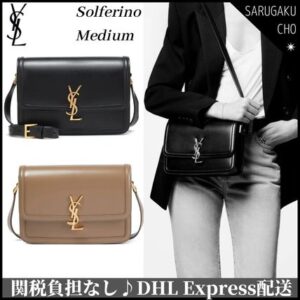 Saint Laurent SATCHEL SOLFERINO MEDIUM SATCHEL IN BOX SAINT LAURENT LEATHER (6343050SX0W1000)