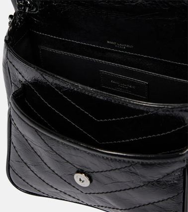 Saint Laurent Niki NIKI BABY IN CRINKLED VINTAGE LEATHER (6331850EN081000) - Image 4