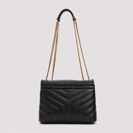 Saint Laurent LOULOU LOULOU SMALL IN MATELASS? ??Y?? LEATHER (494699DV7271000) - Image 3