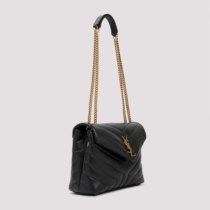 Saint Laurent LOULOU LOULOU SMALL IN MATELASS? ??Y?? LEATHER (494699DV7271000) - Image 4