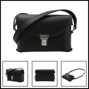 Saint Laurent Street Style Leather Office Style Elegant Style