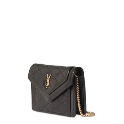 Saint Laurent Casual Style Unisex Lambskin Plain Leather Party Style (6856121EL071112, 6856121EL072721, 6856121EL079207, 6856121EL071000) - Image 3