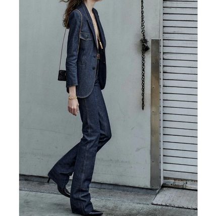 Saint Laurent Casual Style Unisex Lambskin Plain Leather Party Style (6856121EL071112, 6856121EL072721, 6856121EL079207, 6856121EL071000) - Image 4