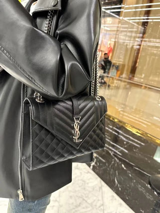 Saint Laurent Casual Style Elegant Style Handbags (600185BOW921000)