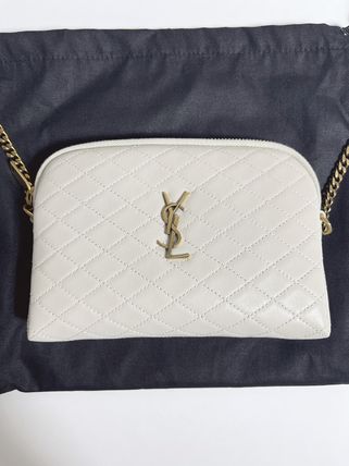 Saint Laurent 2023 SS Casual Style Lambskin Leather Party Style Elegant Style (733667, 7336671EL07, 7336671EL079207) - Image 2
