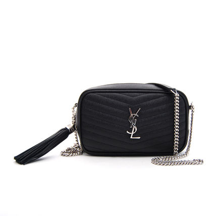 Saint Laurent LOU Casual Style Calfskin Street Style Party Style Office Style - Image 2