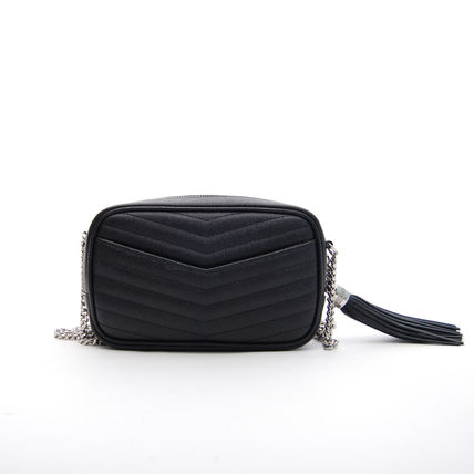 Saint Laurent LOU Casual Style Calfskin Street Style Party Style Office Style - Image 4