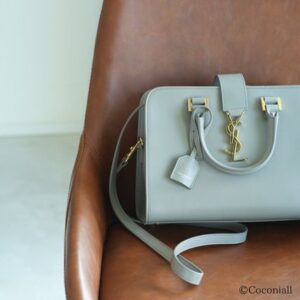 Saint Laurent 2023 Cruise 2WAY Plain Leather Crossbody Logo Handbags (568853DV7002825U)