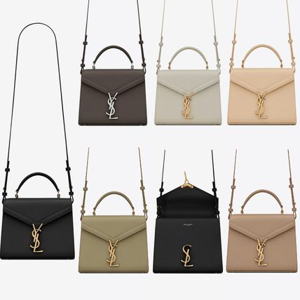 Saint Laurent Casual Style Plain Leather Party Style Office Style (6239300SX0W2357, 6239300SX0W3317, 623930BOW0W1000, 623930BOW0W1202, 623930BOW0W2721, 623930BOW0W4227, 623930BOW0W9207)