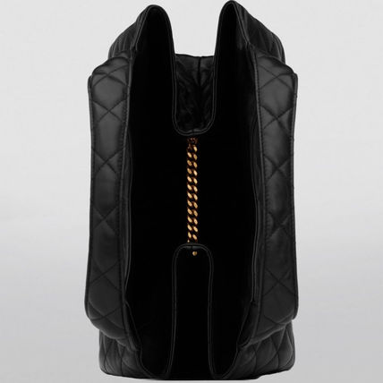 Saint Laurent 2022-23FW Casual Style Unisex Canvas Blended Fabrics Studded - Image 4