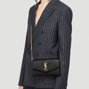 Saint Laurent Casual Style Elegant Style Logo Shoulder Bags