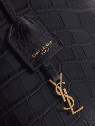 Saint Laurent 2022-23FW Casual Style 2WAY Plain Leather Party Style Office Style - Image 5