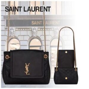 Saint Laurent CABAS MINI NOLITA IN LAMBSKIN (6727381EL071000)