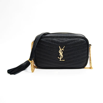 Saint Laurent Casual Style Calfskin Street Style Leather Party Style - Image 2
