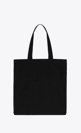 Saint Laurent Casual Style Canvas Street Style A4 Totes - Image 3