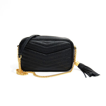 Saint Laurent Casual Style Calfskin Street Style Leather Party Style - Image 3