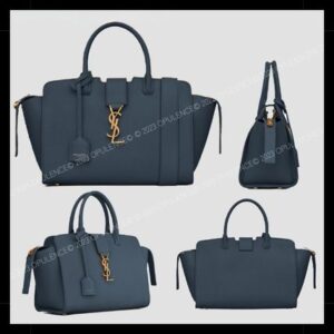 Saint Laurent DOWNTOWN DOWNTOWN BABY TOTE IN GRAINED LEATHER (635346)
